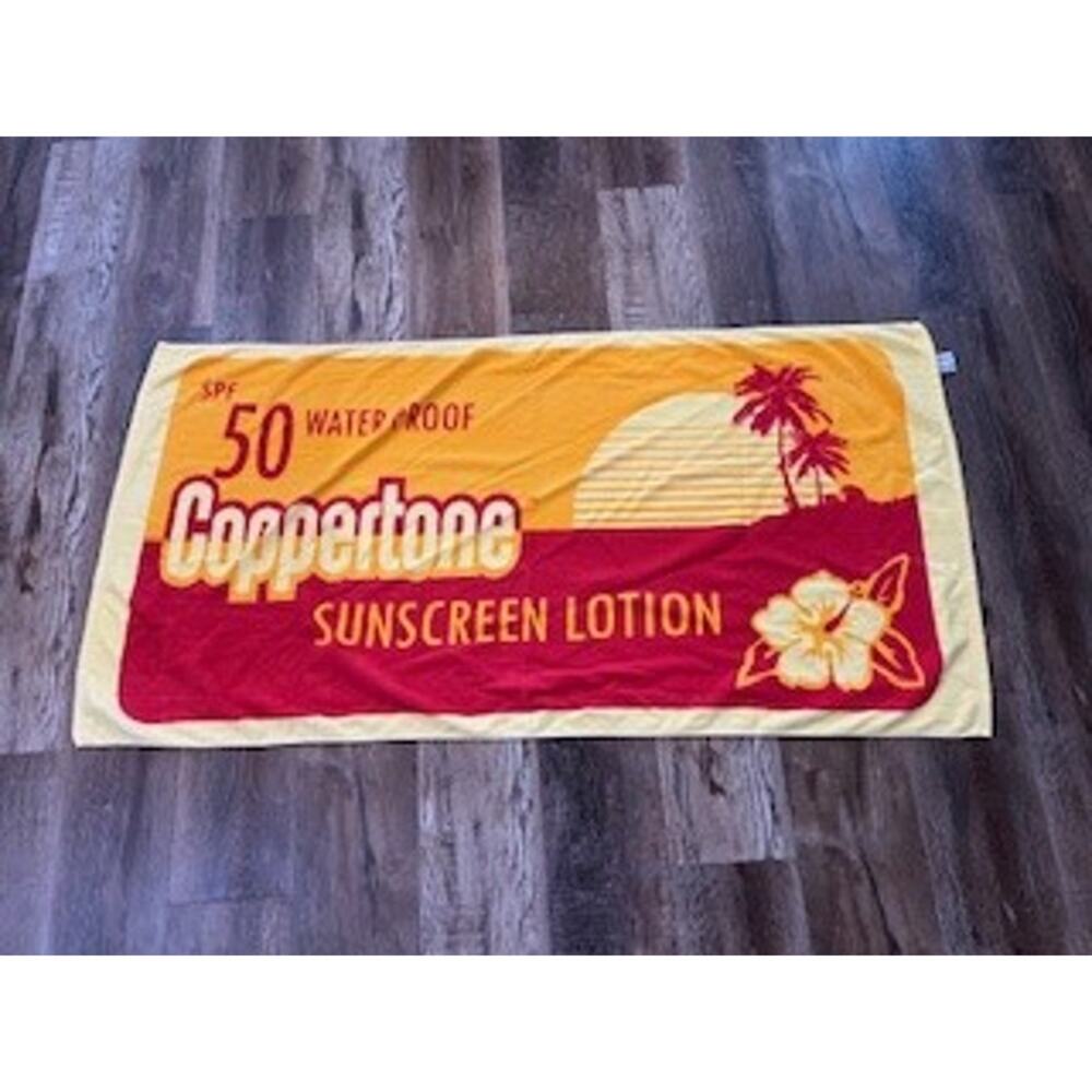 COPPERTONE SPF 50 Waterproof  Vintage Vibe Advertisement